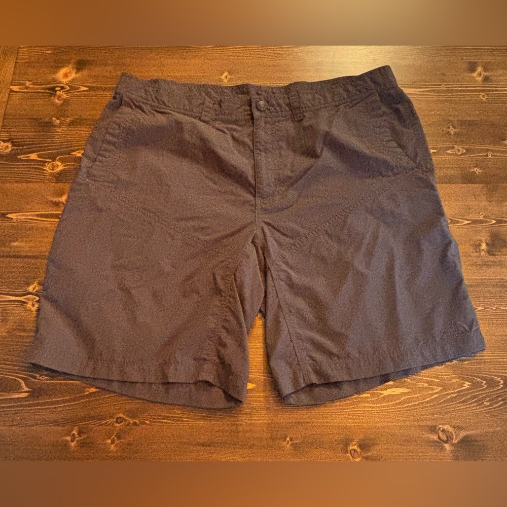 The North Face Men's Dark Gray Flat Front Shorts